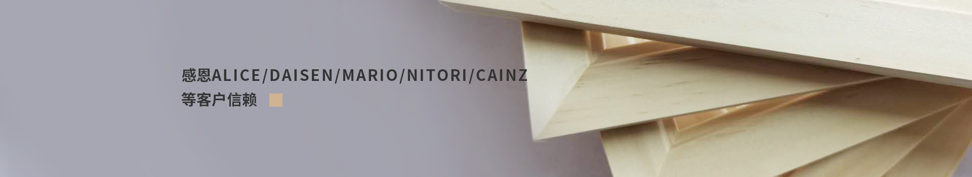 合興源感恩ALICE/DAISEN/MARIO/NITORI/CAINZ等客戶信賴